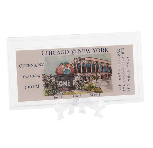 "Queens" Custom Ticket Stub w/ Prints